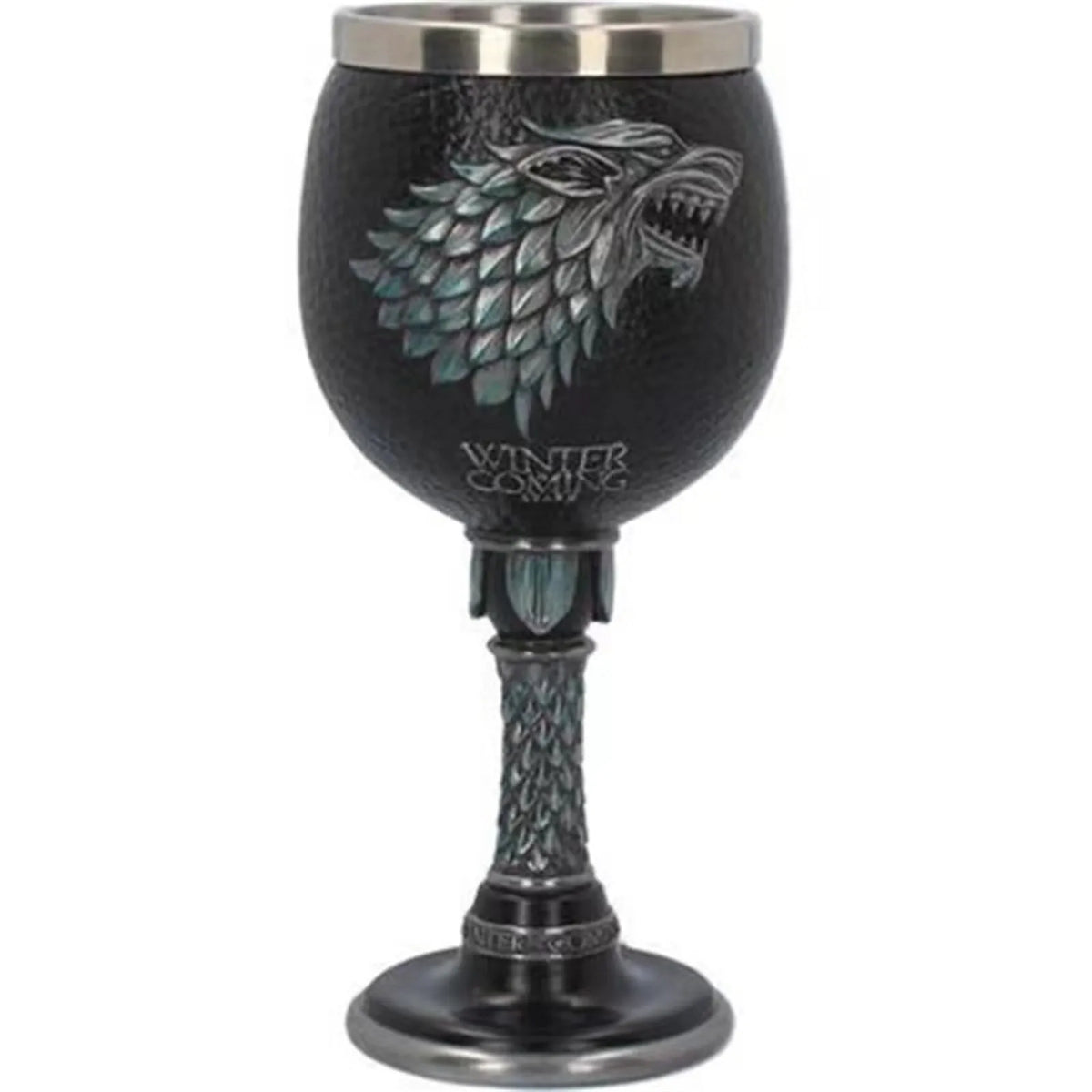 Horrible Gothic Stainless Resin Goblet Retro Wine Glass Cocktail Glasses Wolf Whiskey Cup Party Bar Drinkware FREE son