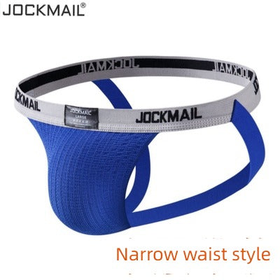 Jockmail Mesh Hole Breathable Hollow Couple Underwear
