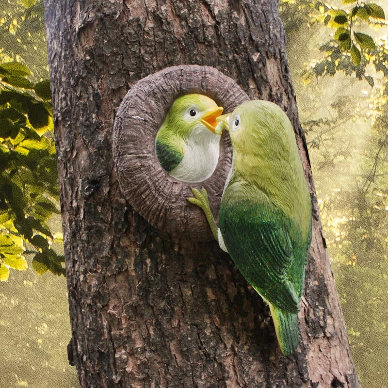 Feeding birds，Suitable for decorating large trees in courtyard gardens，Home wall decoration，Mother's Day Gift