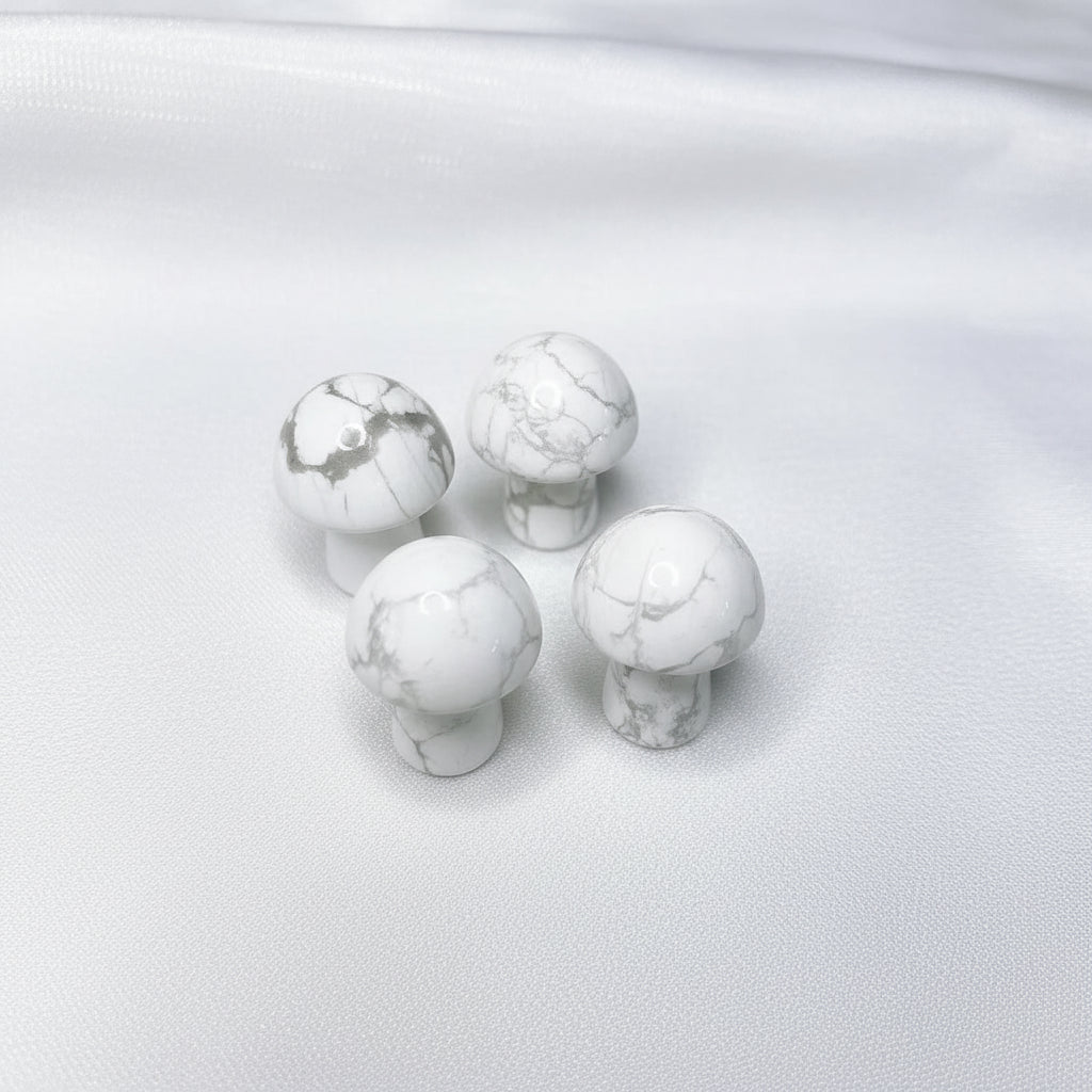 Mini Mushroom Carved Gemstone