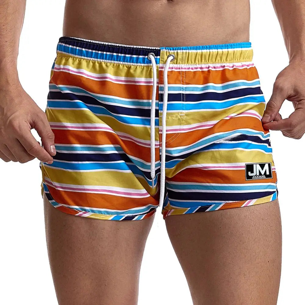Summer Mens Beach Shorts Swimming Board Short Gailang Swimwear Matching Wear Surfing Pants Swimsuits Sunga Masculina Home Shorts