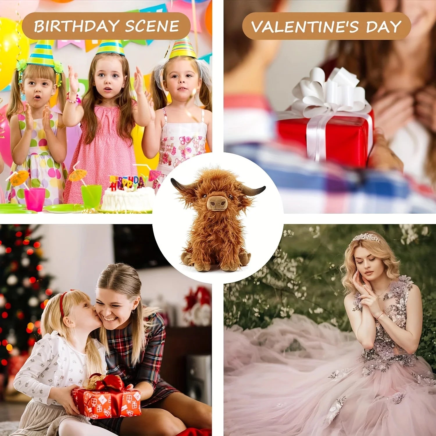 Highland Cow Plush Toy