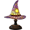 Premium Witch Hat Stained Glass Lamp – Magical Glow for Your Home