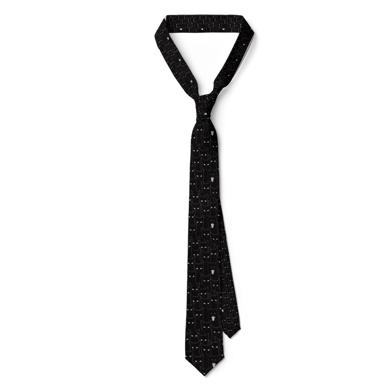 Fun Mathematical Formula Men's Tie 3D Printing 8CM Fashion Novelty Creative Tie Number Symbol Casual Trend Party Tie Unisex
