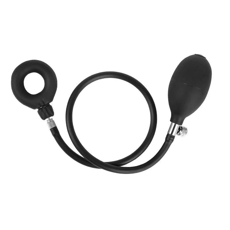 Inflatable Penis Ring Expandable Lock Sperm Ring Bdsm Toy Sex Products For Male Masturbation Cock Erection Dick Enlargement Pump