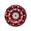 Fashion Scarlet Mandala Flower Art Patterns 12mm/18mm/20mm/25mm Round Photo glass cabochon demo flat back Making findings
