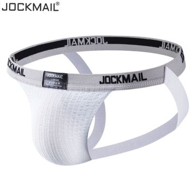 Jockmail Mesh Hole Breathable Hollow Couple Underwear