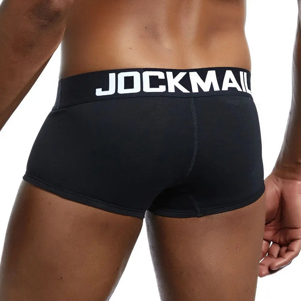 JOCKMAIL Brand Male Panties Breathable Boxers Cotton Men Underwear