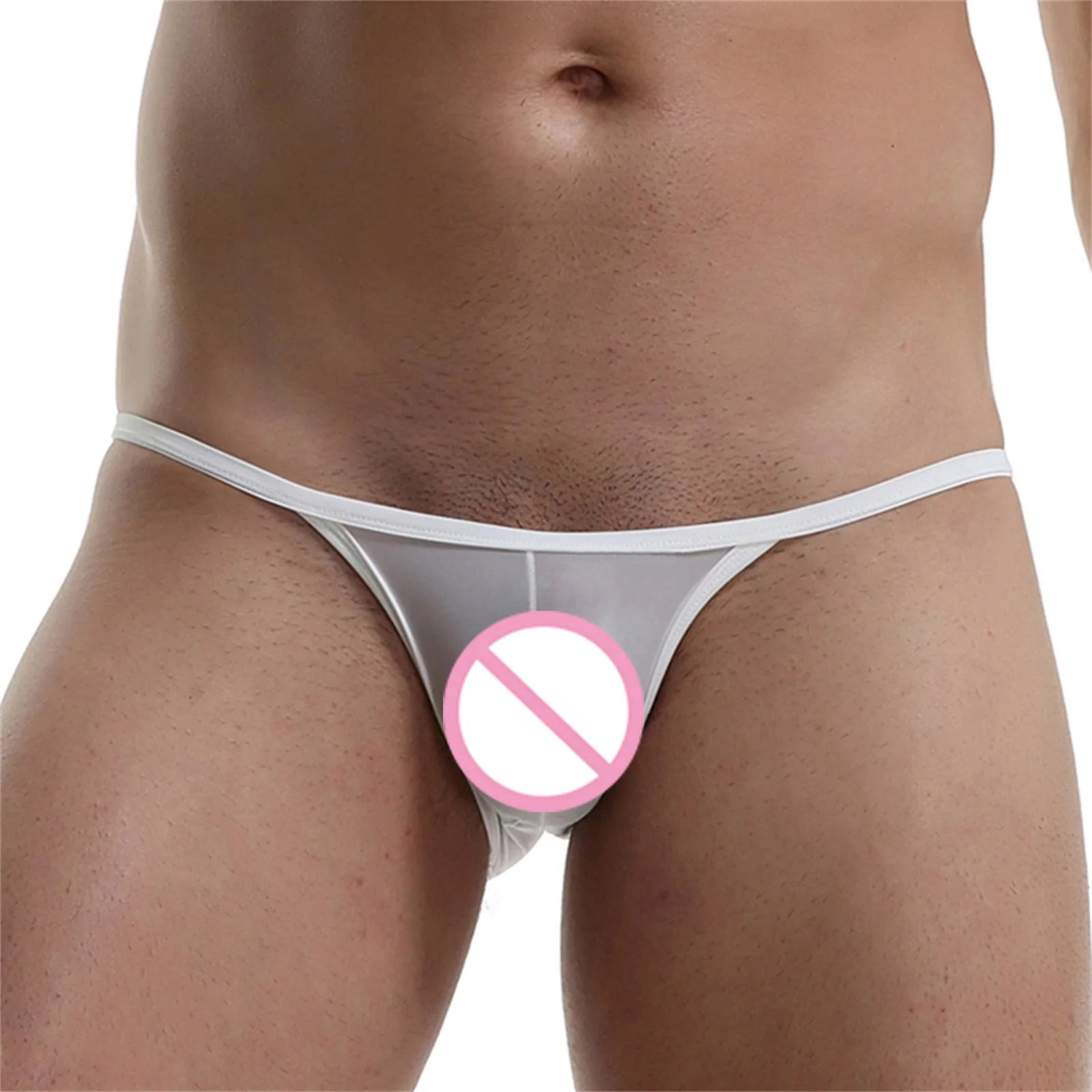 CLEVER-MENMODE Men Sexy Bikini Thong Ultra Thin Underwear Bulge Pouch
