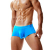 SEOBEAN Mens Boxers Sexy Underwear Men Underpants U convex Penis Pouch Male Panties Low Waist Solid Boxer Shorts Calzoncillo