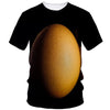 Creative Funny Egg 3d Printed T Shirt Men Summer Short Sleeve Harajuku Casual Loose T-Shirt Fashion Street Comfort Tees Clothing