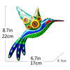 Metal Hummingbird Bird Wall Decor