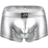 Mens Underwear Boxers Brief Sexy  Male Underwear PU Leather Underpants Man Swim Trunk Men Underwear Boxer Shorts