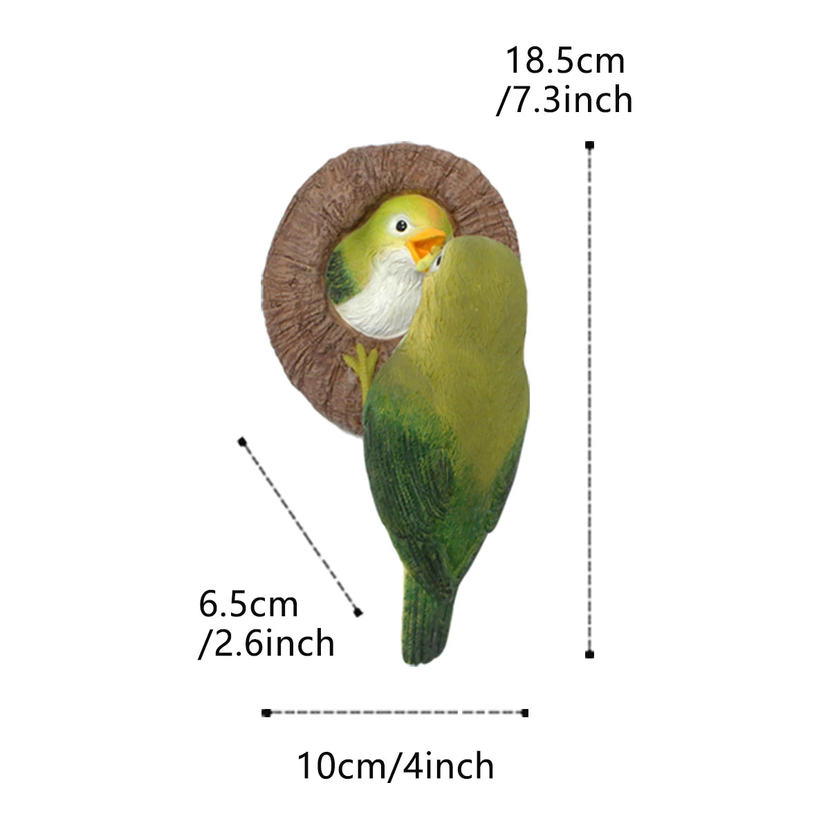 Feeding birds，Suitable for decorating large trees in courtyard gardens，Home wall decoration，Mother's Day Gift
