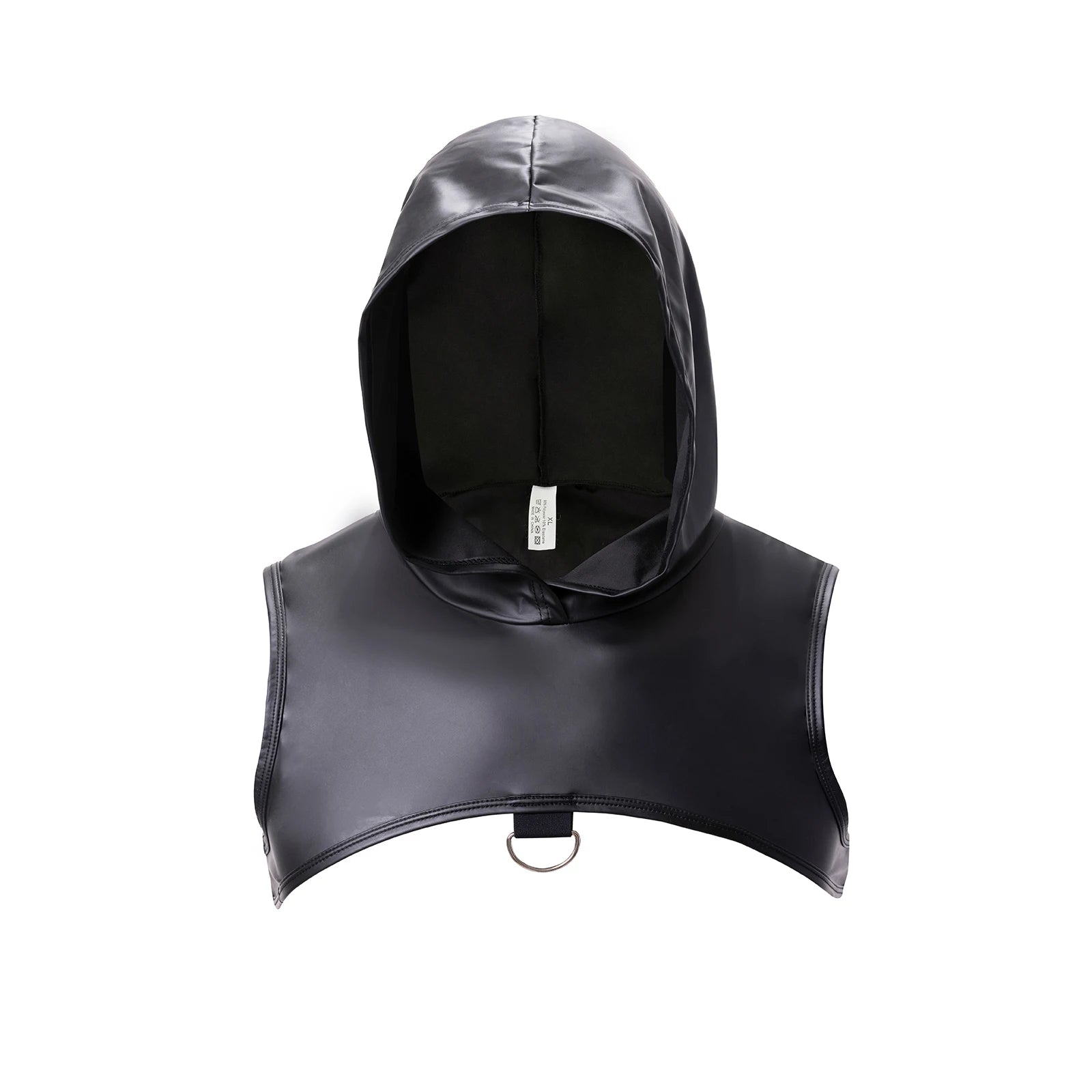 CLEVER-MENMODE Mens Muscle Tank Tops Sexy Hooded Clubwear Stage Costume Crop Tops Performance Sleeveless Tank Tops Fitness Vest