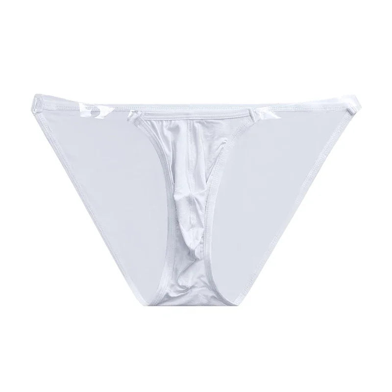Men's Underwear Low Waist Nylon Briefs Solid Color Simple Underpants Male High Quality Comfortable Sports Shorts Panties