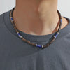Bohemian Leather Bracelet Men Hand-woven Bracelet Men's Wooden Bead Bracelet Bracelet for Men Charm Bracelet Mens Jewellery