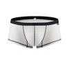 Men's Underwear Personalized Design Low Waist Boxers Pack Breathable Single Layer U Convex Pouch Boxershorts Men