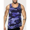 3D Print Cool Camouflage Tank Tops For Man Colorful Pattern Tees Summer Casual Fashion Vest Oversized Sportswear Street Tank Top