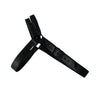 Men's Leather Tri Harness Chest Armor Buckles Adjustable Size Jockstrap Gay Costume.Adjustable Left and Right Shoulders