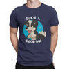 Such a Good Boy Collie Dog T Shirt Vintage Teenager Graphic Large Crewneck TShirt Top sell  Harajuku Men's Short Sleeve