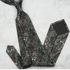 Fashion 8CM Wdith Elegant Neckties Vintage Retro Flower Printed Ties For Adult Mens Casual Daily Neckwear Wedding Party Cravate