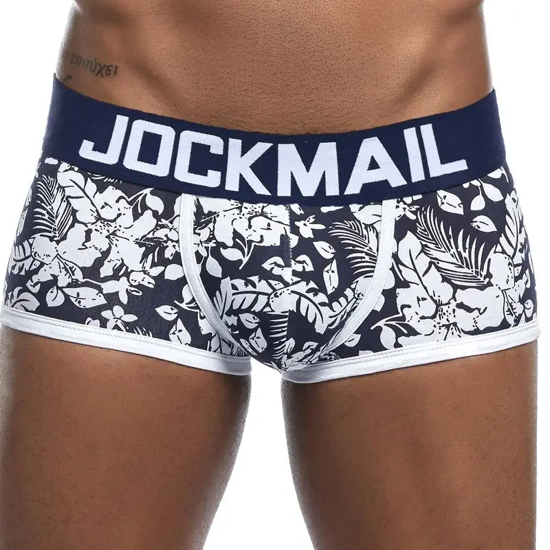 JOCKMAIL Brand Male Panties Breathable Boxers Cotton Men Underwear
