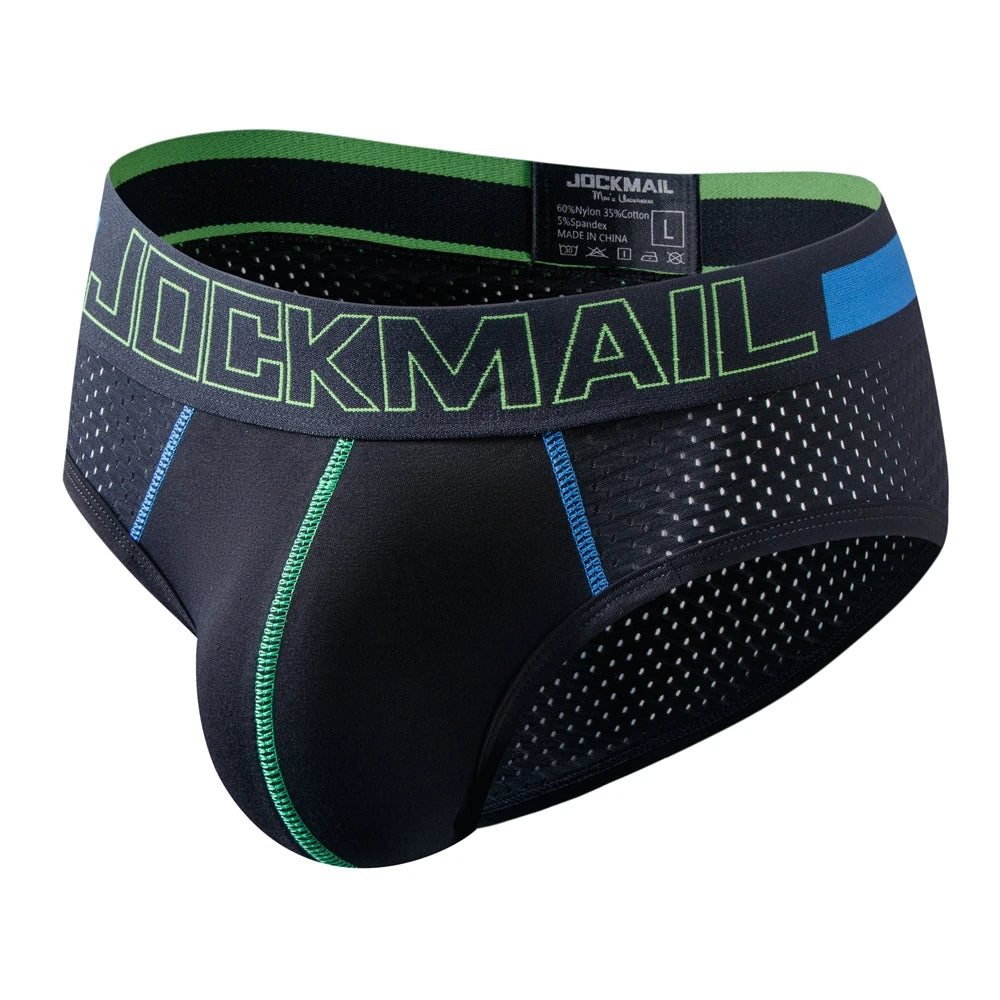 U Convex Sexy Man's Underwear Briefs Underpants Comfortable Men's Briefs Bikini Gay Underwear Men's Boxer Briefs Nylon Mesh