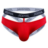 Men Jockstrap Harness Mens Bondage Gay Hombre Stage Nighclubwear Sexy Underwear Thong G String Penis Pouch Ice silk transparent