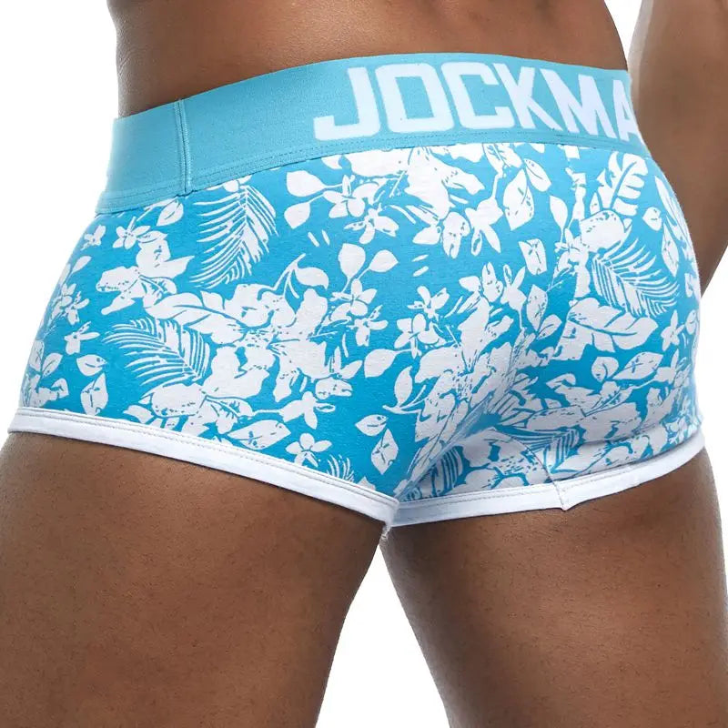 JOCKMAIL Brand Male Breathable Boxers Cotton Men Underwear
