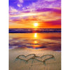5D DIY Diamond Painting Landscape Coastal Sunset Rhinestone Picture Full Square/Round Diamond Embroidery Mosaic Decoration Gift