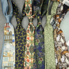 Fashion 8CM Wdith Elegant Neckties Vintage Retro Flower Printed Ties For Adult Mens Casual Daily Neckwear Wedding Party Cravate