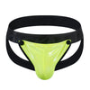 Men's Jockstraps Underwear Jock with Removable Codpiece 'Big Bulge' PU Men Sexy G String Thong Penis Pouch Strap Harness