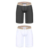 1/2/3PCS Men's Ice Silk Boxers Transparent Boxers 0.01 Ultra-thin Fabric See Through Underpants Seamless Underwear Boxer Shorts