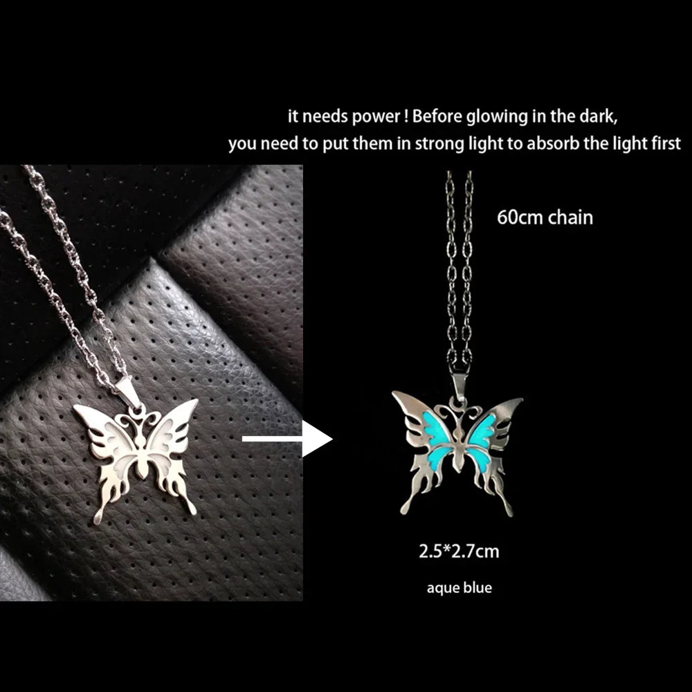 Luminous Glowing Pendant Necklace