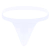 Men's Sexy Low Rise T Back Underwear Big Bag Exposed Crotch Thong U Convex Lingerie Men Sex Body BDSM Sissy Gay Bikini Panties