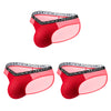 Transparent Men's Underwear Briefs Comfortable Low Wasit Ice Silk Sexy Men Panties Quick Dry Breathable antibacterial Underpants