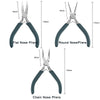 12 Style Exclusive Customization High Quality Stainless Steel End Cutting Wire Pliers Hand Tools DIY Jewelry Making Pliers Set