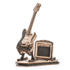 Robotime ROKR Electric Guitar 3D Wooden Puzzle for Kids Adults Assembly Creative Toys Building Block Set for Christmas Gifts