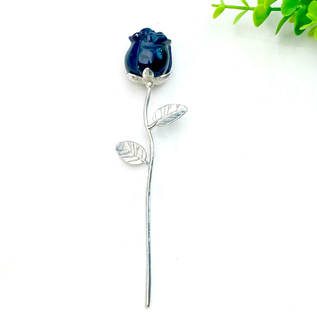 1PC Crystal Carved Rose Flower,Excellent Gifts,Ideal for Valentine's Day,Mother's Day,Graduation Gift,Home Decor Accent