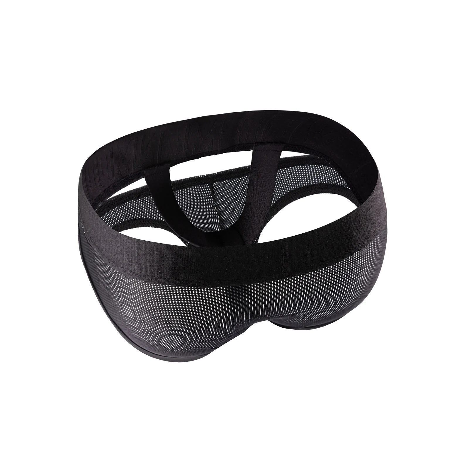CLEVER-MENMODE Men Penis Cockstrap Underwear Sexy Bulge Pouch Briefs Cockring Lingerie Mesh Sheer Panties Jockstrap O-Ring