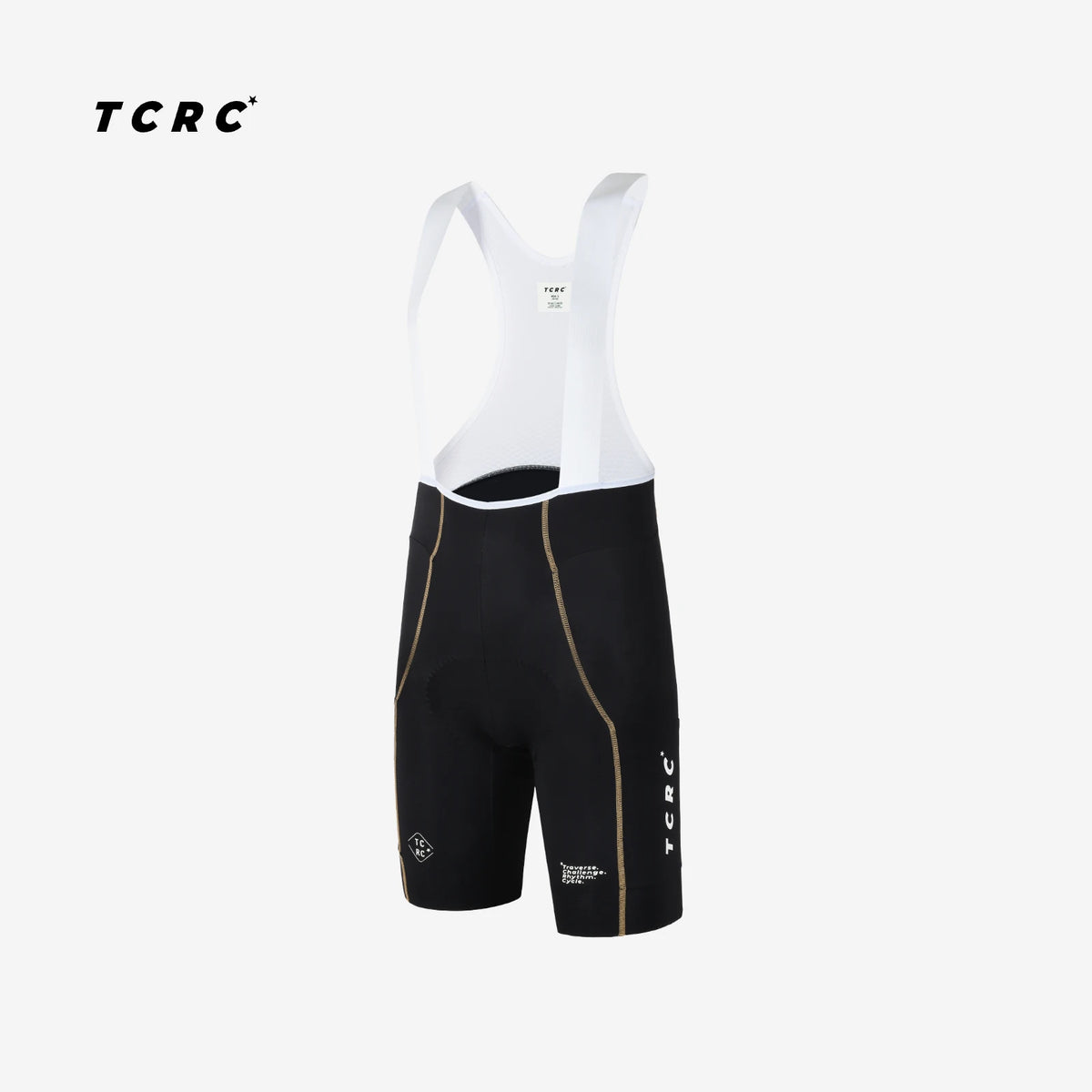 TCRC Men’s Cycling Bibs Italy Elastic Interface Cycle Pants Padding 7hours Short Bibs High Elastic Tight Breathable MTB Shorts