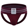 Men Sexy Jockstrap Thongs Gay Underwear Lingerie Underpants Bikini G String Wide Waist Band Hombre Panties Athletic Supporters