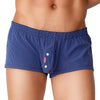 SEOBEAN Plaid Boxers Men's Underwear Boxer Shorts Home Lounge Arrow Panties Shorts Male Underpants Breathable Men Sleep Bottoms