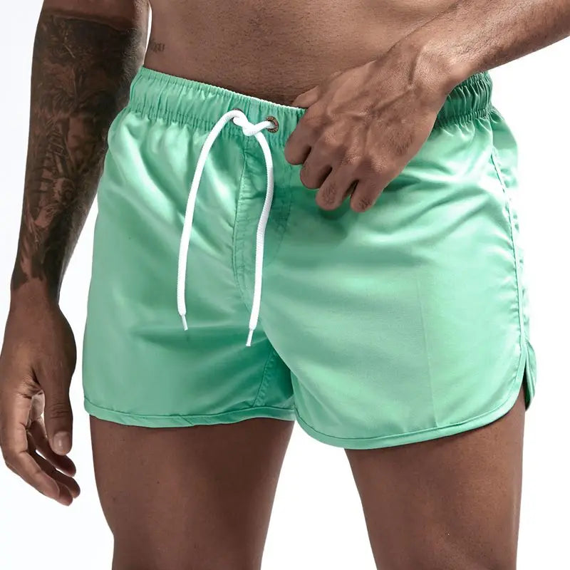 Summer Mens Beach Shorts Swimming Board Short Gailang Swimwear Matching Wear Surfing Pants Swimsuits Sunga Masculina Home Shorts