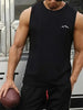 Summer New Trend Men's Pull-Over Crew Neck Vest Mesh Fitness Breathable Vest Blazer Men's Quick Drying Sweat Absorption T-Shirt