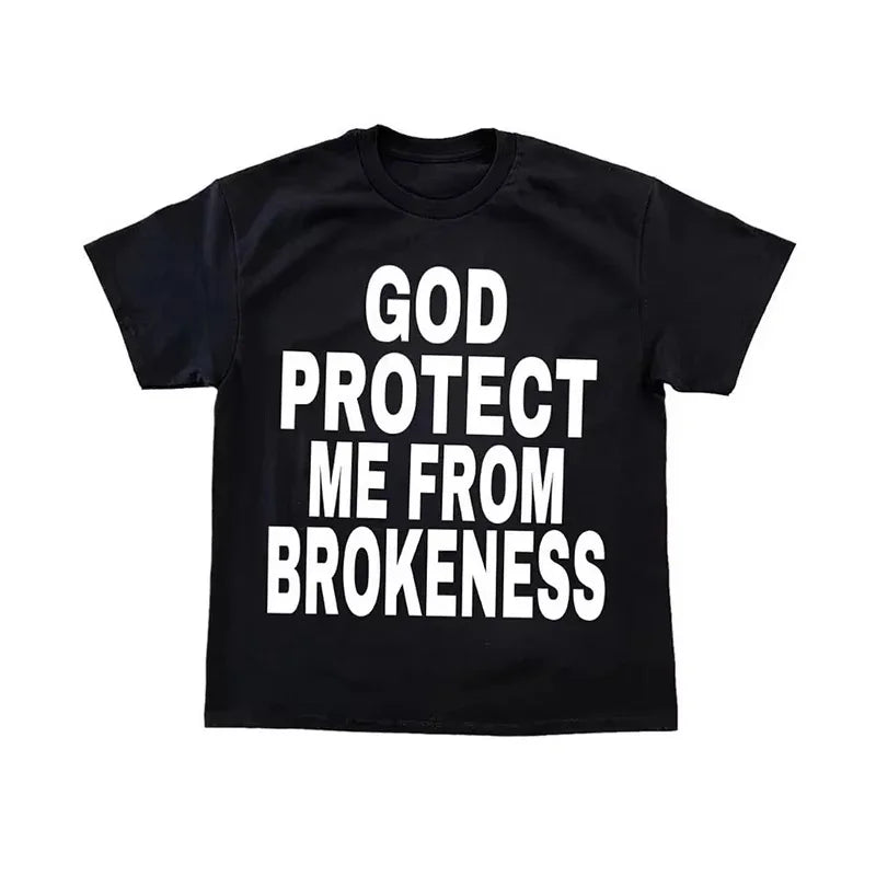 T-shirt Punk Casual Tee Men Women