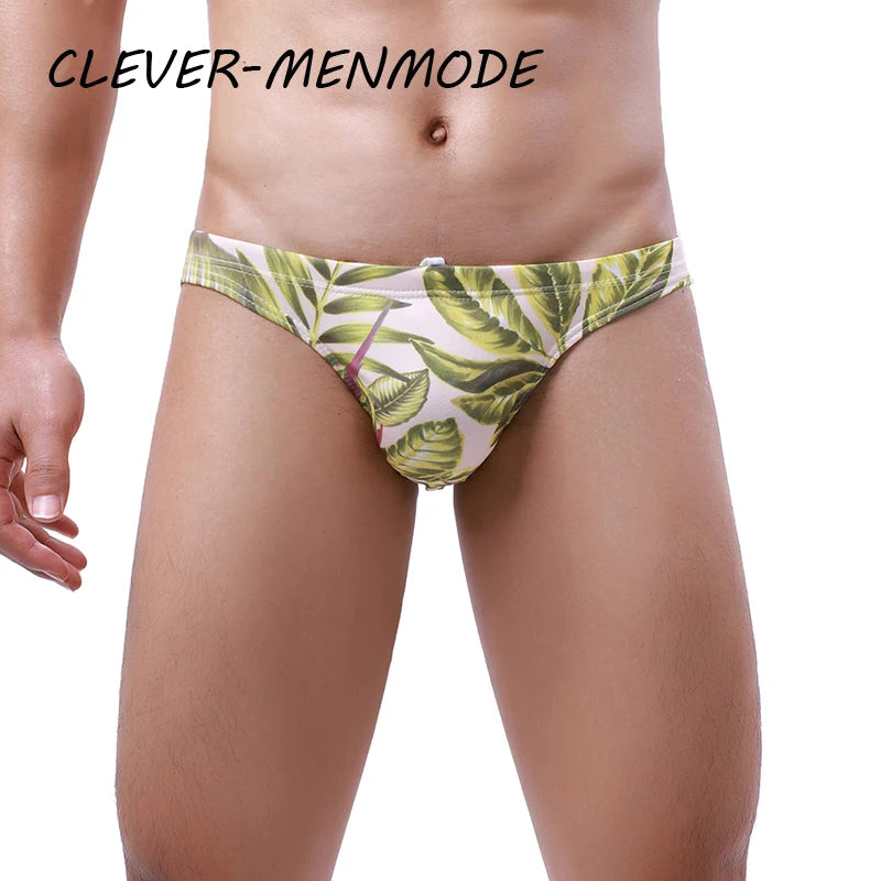 Men Swim Boxers Low Waist Hot Swimwear Sexy Swimsuit Swimming Thin Trunks Shorts Elasticity Bathing Suit Beachwear Shorts Bikini