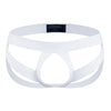 Men's Low Waist Sexy Color Block G-Strings & Thongs Cockstraps Open Back Men Jockstrap Panties Cockring Pouch Gay Underwear