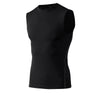 Men's Gyms Clothing Sports Fitness Tank Top Quick Dry Vest Workout Running Sportswear Tops Round Neck Sports Shirt